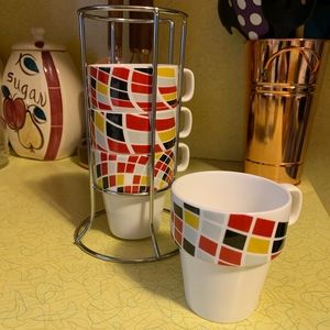 Retro Mug Set